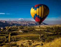 EXCLUSIVE TOURS - AIR BALOON FLIGHT IN ARMENIA